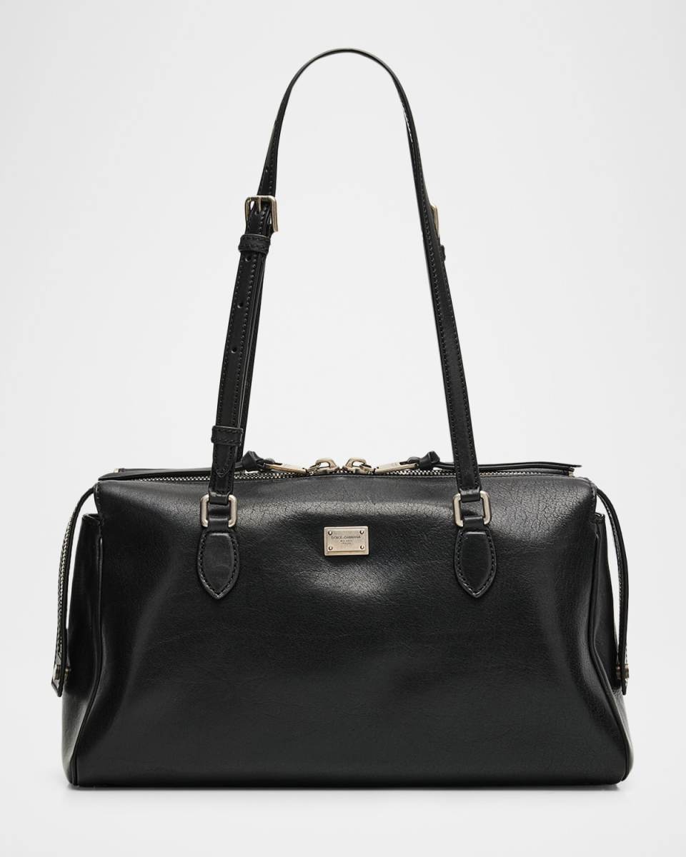 Vittoria Smooth Leather Shoulder Bag